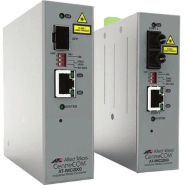 Alt view image 3 of 3 - Allied Telesis IMC2000T/SP Transceiver/Media Converter ATIMC2000TSP980