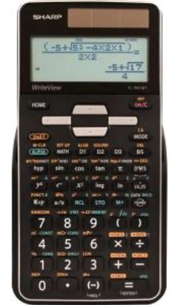 Alt view image 4 of 13 - Sharp EL-W516TBSL Scientific Calculator 16-Digit LCD ELW516TBSL