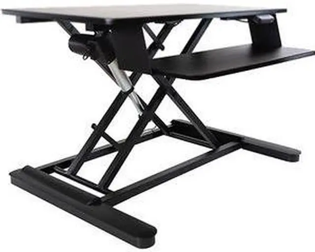 Main image of Ergotech - FDM-E-DESK - Electric Sit Stand Desktop Converter Designed W/36 Upper Display Surfacea And Lo