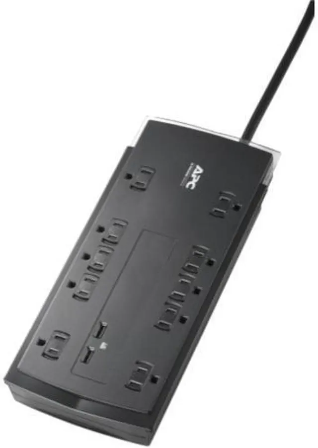 Alt view image 13 of 18 - APC Electric SurgeArrest Performance 10-Outlet Surge Suppressor/Protector P10U2