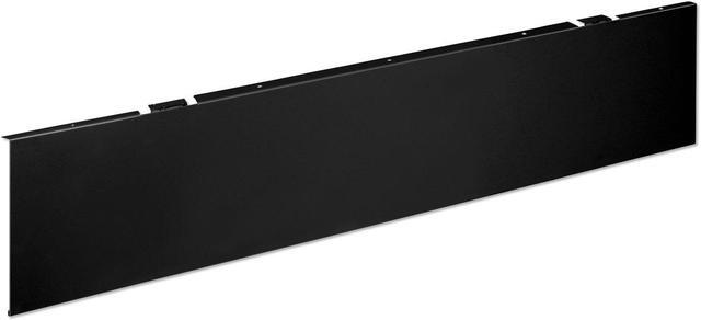 Universal Modesty Panel, 38w x 0.13d x 9.63h, Black Universal Modesty Panel, 38w x 0.13d x 9.63h, Black