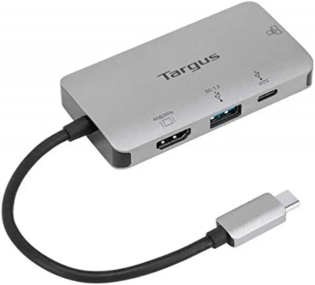 Alt view image 6 of 13 - Targus USB-C DP Alt Mode Single Video 4K HDMI Docking Station with 100W PD Pass-Thru - DOCK418USZ