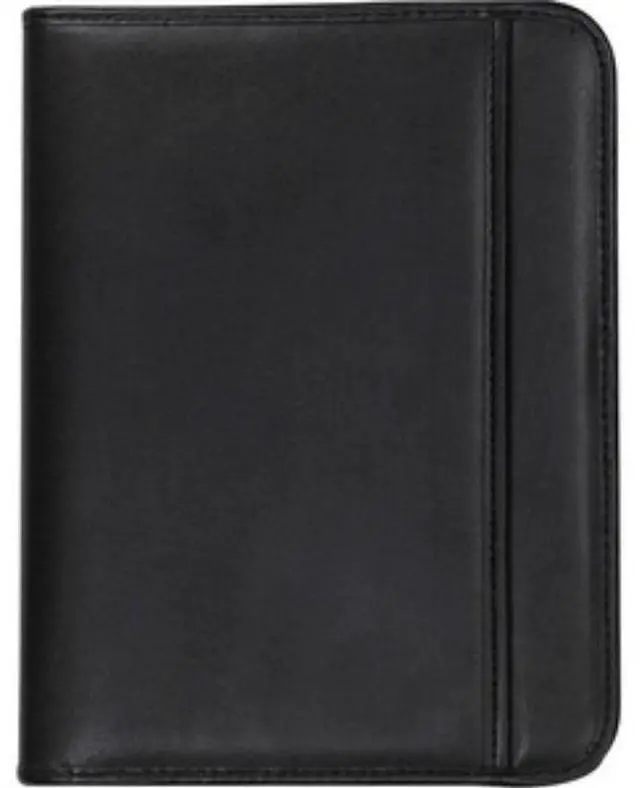 Alt view image 3 of 12 - Samsill Junior Professional Padfolio with Secure Zippered Closure 10.1 Inch Tablet Sleeve and 7 by 10 Inch Notepad Black Junior 70821