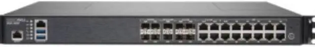Alt view image 10 of 13 - SonicWALL - 01-SSC-3215 - SonicWall NSA 3650 High Availability Network Security/Firewall Appliance - 16 Port -