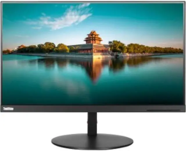 Alt view image 10 of 20 - Lenovo ThinkVision P24h-10 23.8" 2560x1440 QHD USB-C DisplayPort HDMI 4ms In-Plane Switching Panel IPS LED Backlight Mon
