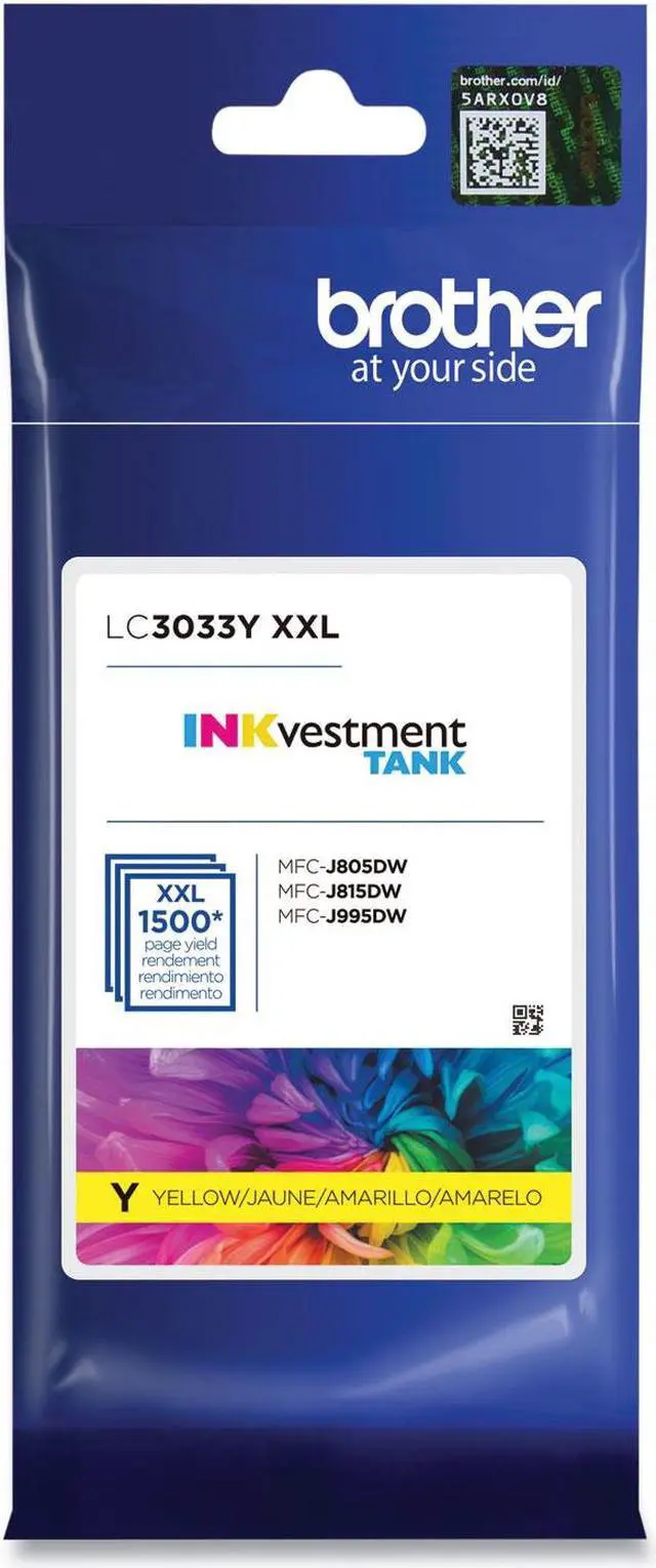 Alt view image 2 of 5 - Brother LC3033Y Super High Yield Ink Cartridge - Yellow