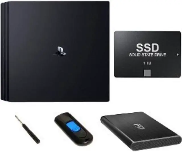 Alt view image 4 of 7 - Fantom Drives 1TB SSD (Solid State Drive) Upgrade Kit For PlayStation 4 (PS4-1TB-SSD)