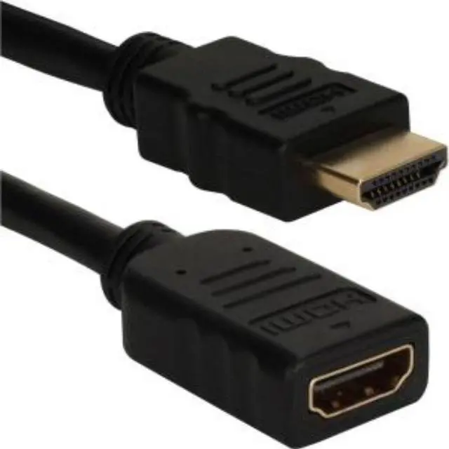 Alt view image 5 of 5 - QVS 1-Meter High Speed HDMI UltraHD 4K Extension Cable