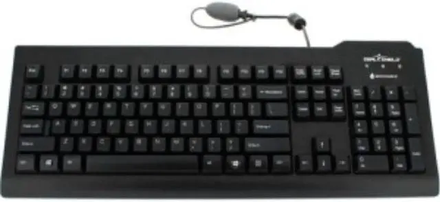 Alt view image 3 of 6 - SEAL SHIELD SSKSV208UK (QWERTY ISO UK) - MEDICAL GRADE KEYBOARD, WATERPROOF/DISHWASHER SAFE, PLASTIC ST
