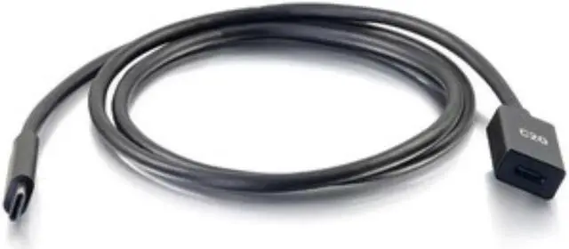 Alt view image 4 of 5 - C2G 28656 3FT USB-C TO C 3.1 (GEN 1) MALE TO FEMALE EXTENSION CABLE (5GBPS)