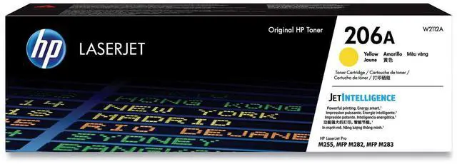 Main image of HP 206A W2112A Original LaserJet Toner Yellow