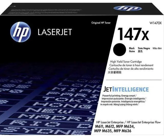 Alt view image 17 of 20 - HP 147X High Yield Black Original LaserJet Toner Cartridge, ~25,200 pages,