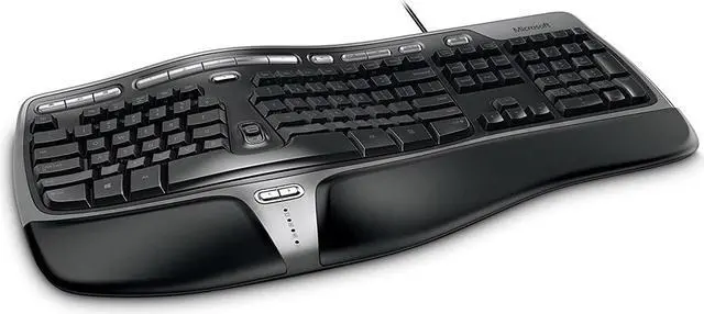 Alt view image 2 of 2 - Microsoft Natural Ergonomic Keyboard 4000 B2M00012