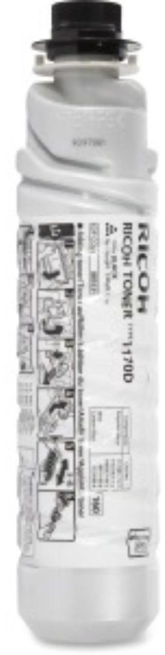 Alt view image 8 of 14 - Ricoh Type 1170D Toner Cartridge - Black