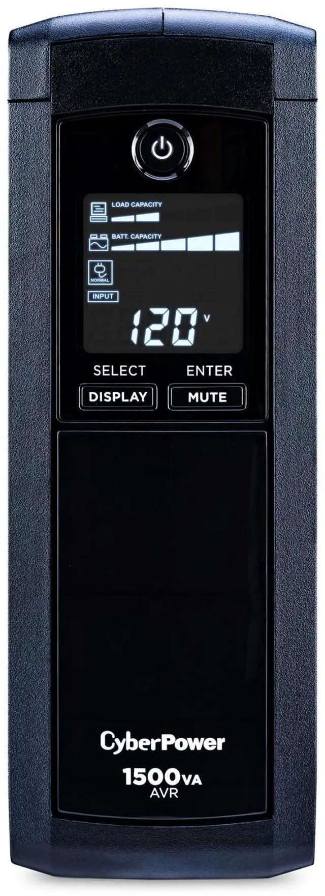 Alt view image 4 of 14 - CyberPower CP1500AVRLCDTAA 1500 VA 900 Watts 12 Outlets UPS