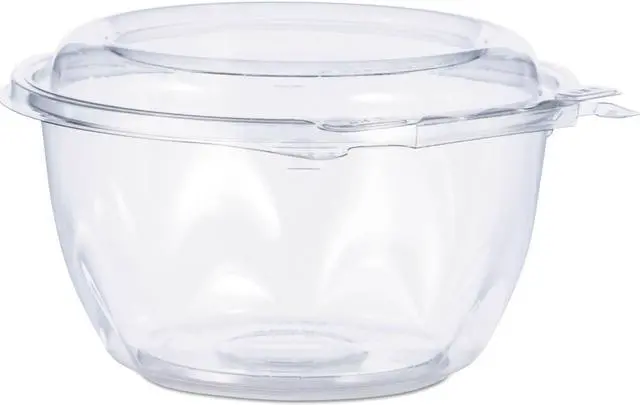 Alt view image 3 of 5 - Dart Bowls Attached Lid 16 oz. 5-1/5"Dia x 3-1/10" 240/CT CL CTR16BD
