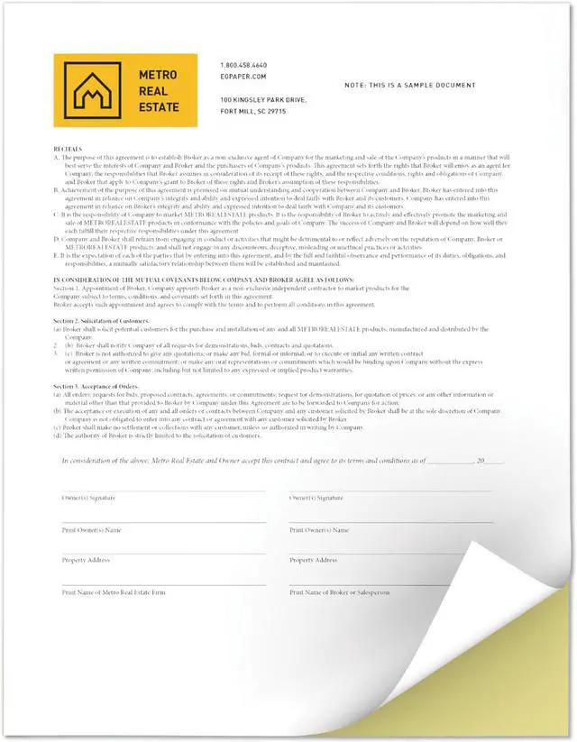 Alt view image 4 of 9 - Xerox Bold Digital Carbonless Paper 8 1/2 x 11 White/Canary 5 000 Sheets/CT 3R12420