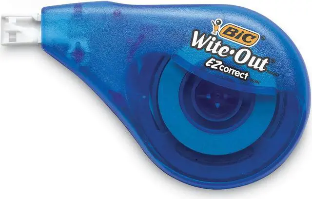 Alt view image 15 of 20 - BIC Wite-Out EZ Correct Correction Tape  Non-Refillable  1/6" x 472" WOTAP18