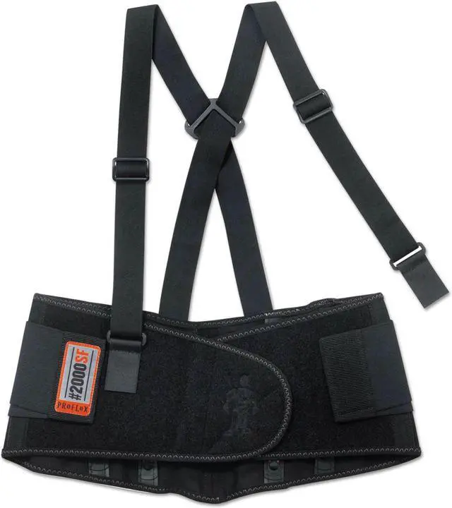Alt view image 2 of 2 - Back Support, Black, 2XL