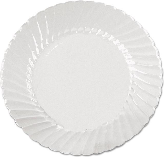 Alt view image 4 of 8 - WNA - WNA CW9180 - Classicware Plates, Plastic, 9 in, Clear, 18/Bag, 10 Bag/Carton