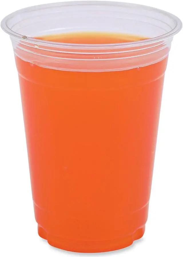Alt view image 3 of 3 - Boardwalk BWKPET16 Clear Plastic Cold Cups
