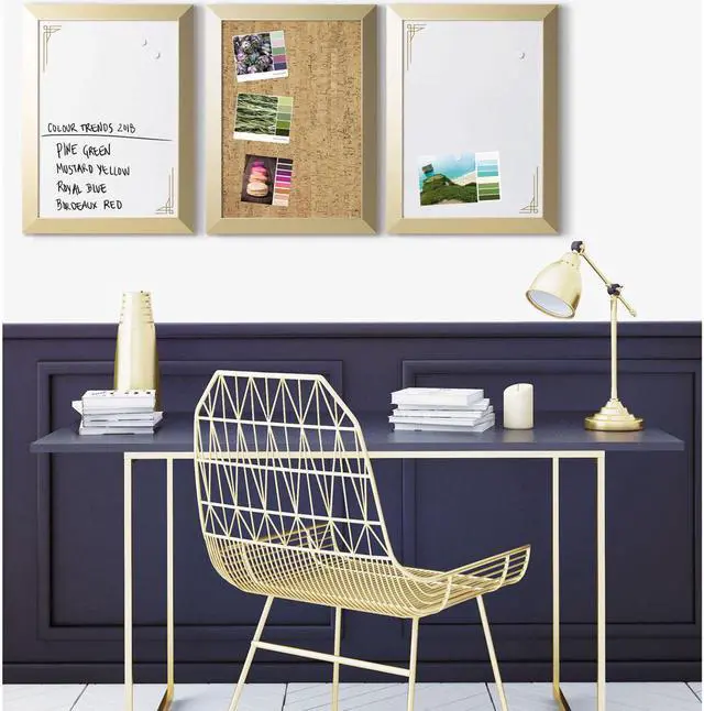 Alt view image 2 of 2 - MasterVision Positive Flow Board, 18" X 24", White/gold, 3/pack BVCSOR031