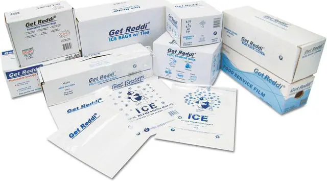 Alt view image 2 of 3 - Inteplast Group PB120830 24 qt 1.0 mm Get Reddi Food Polythene Bag, Clear