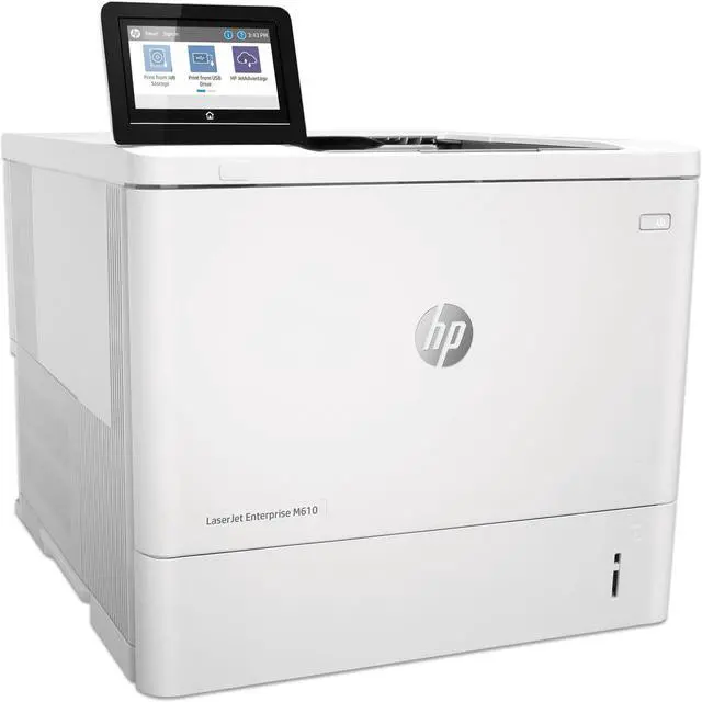 Alt view image 2 of 14 - HP LaserJet Enterprise M610dn Laser Printer 7PS82A#BGJ