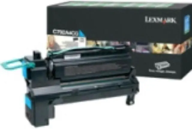 Alt view image 5 of 12 - Lexmark C792A4CG Return Program Toner Cartridge - Cyan