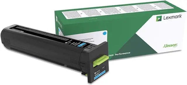 Alt view image 5 of 8 - Lexmark Original Toner Cartridge - Cyan - Laser - Extra High Yield - 22000 Pages