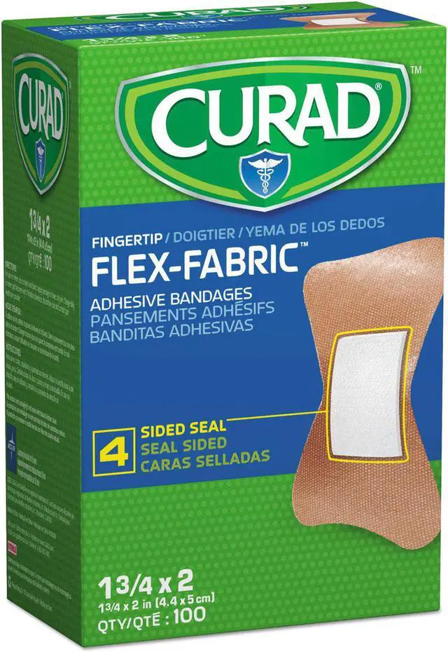 Alt view image 2 of 2 - Curad Flex Fabric Bandages Fingertip 100/Box NON25513
