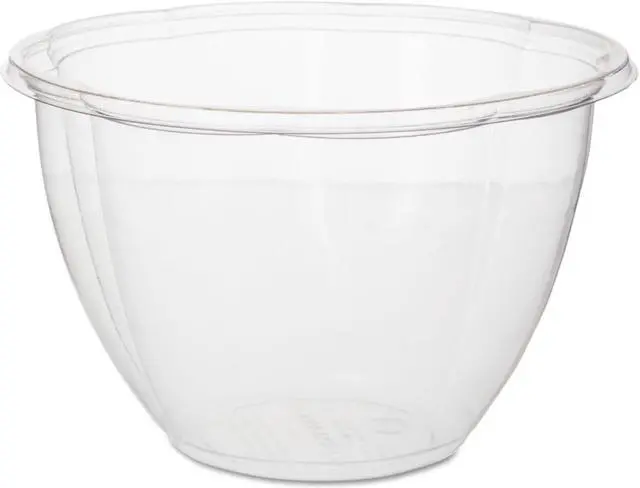 Alt view image 2 of 4 - Salad Bowls, 48 oz, 6.69" Diameter x 4.38"h, Clear, 300/Carton EPSB48BASE