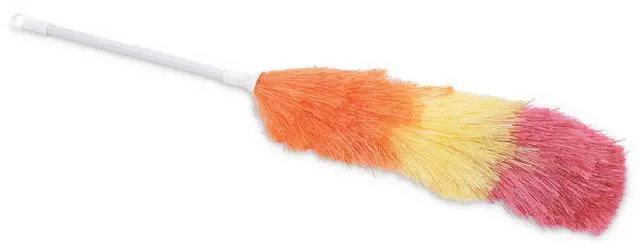 Alt view image 11 of 16 - Boardwalk Polywool Duster w/20" Plastic Handle Assorted Colors 9441