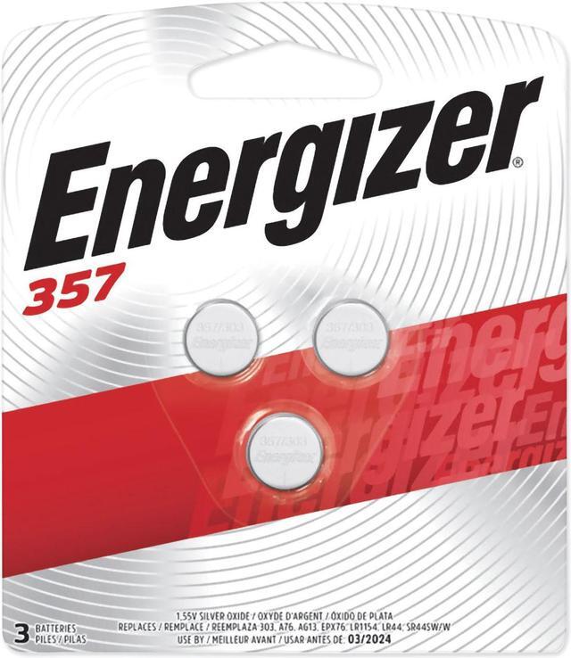 Alt view image 2 of 6 - ENERGIZER Silver Oxide 357/303 357BPZ-3 1.5V Battery, 3-pack