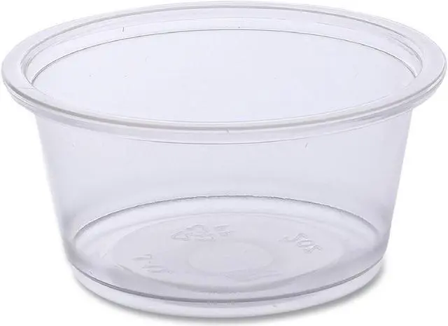 Alt view image 4 of 5 - Boardwalk PRTN2TS Souffle / Portion Cups, 2 oz, Clear, 2500 / Carton
