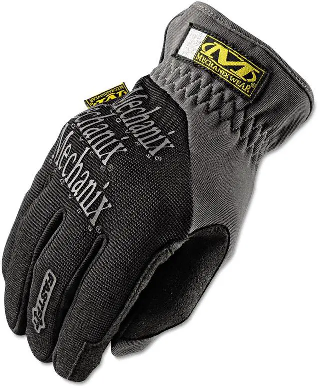 Alt view image 10 of 11 - Mechanix Wear FastFit Work Gloves Black X-Large MFF05011