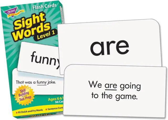 Alt view image 15 of 19 - Trend Skill Drill Flash Cards, 3 X 6, Sight Words Set 1 T53017
