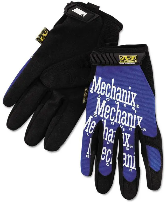 Alt view image 6 of 6 - Mechanix Wear The Original Work Gloves Blue/Black X-Large MG03011