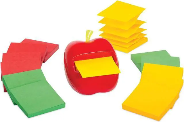 Alt view image 2 of 6 - Post-it APL330SSVA Pop-up Note Apple Shape Dispenser