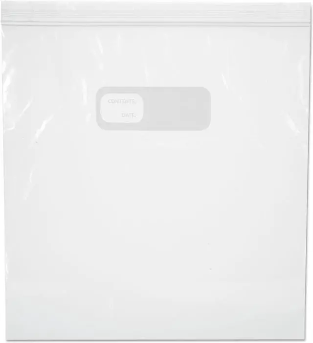 Alt view image 6 of 15 - Boardwalk Reclosable Freezer Storage Bags 1 Gal Clear LDPE 10.56 x 11 250/Box