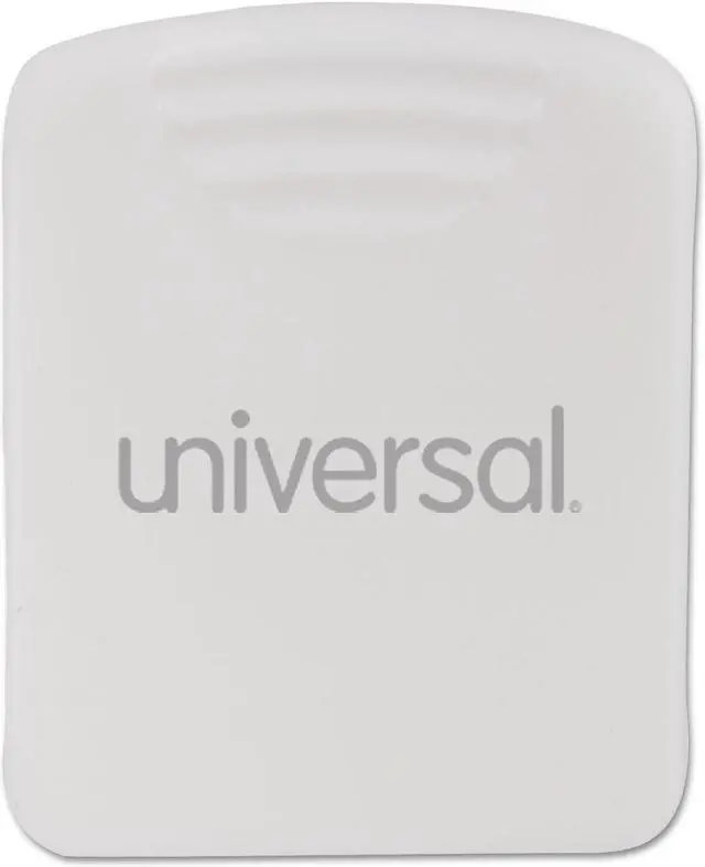 Alt view image 3 of 9 - Universal Fabric Panel Wall Clips 25-Sheet Capacity White 20/Pack 21271