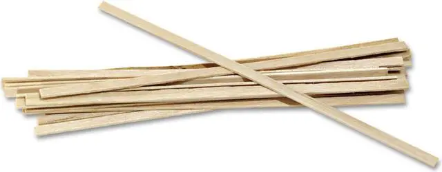 Alt view image 2 of 12 - Rpp R810BX 5.5 Long, Wood Stir Sticks