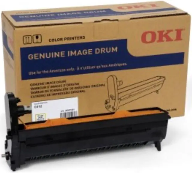 Alt view image 4 of 7 - Oki 30K Yellow Image Drum For C612
