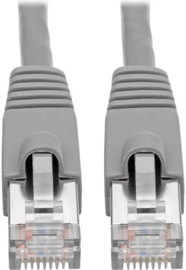 Main image of Tripp Lite 25ft Cat6a Snagless STP Network Patch Cable Gray N262025GY