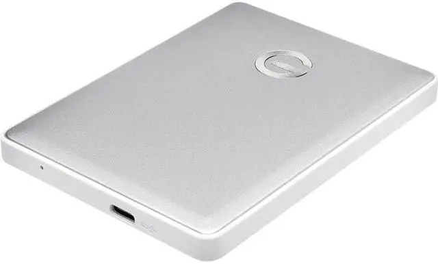Alt view image 19 of 20 - G-Technology 2TB G-DRIVE mobile USB-C Portable External Hard Drive, USB 3.1 Gen 1, Silver (0G10339)