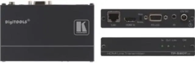 Alt view image 2 of 3 - Kramer TP-580TXR Extended Range HDBaseT Twisted Pair Transmitter