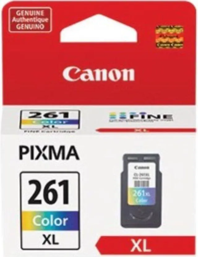 Alt view image 7 of 16 - Canon Ink Canon CL-261XL Amr Printer Ink, Extra Large, Multi