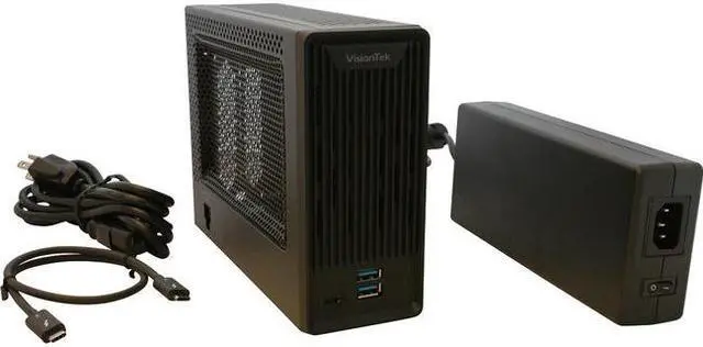 Alt view image 2 of 11 - VisionTek Thunderbolt 3 Mini eGFX - External GPU enclosure - Thunderbolt 3