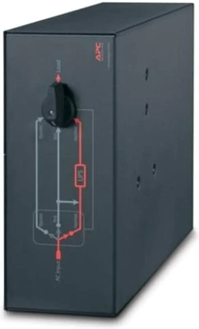 Alt view image 3 of 4 - APC 19" Rack Mountable 100A Maintenance Bypass Panel