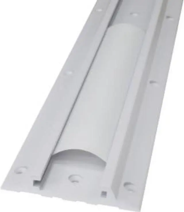 Alt view image 6 of 7 - ERGOTRON 34IN WALL TRACK (WHITE).A LOW-COST,ZERO-FOOTPRINT MOUNTING SYSTEM THAT